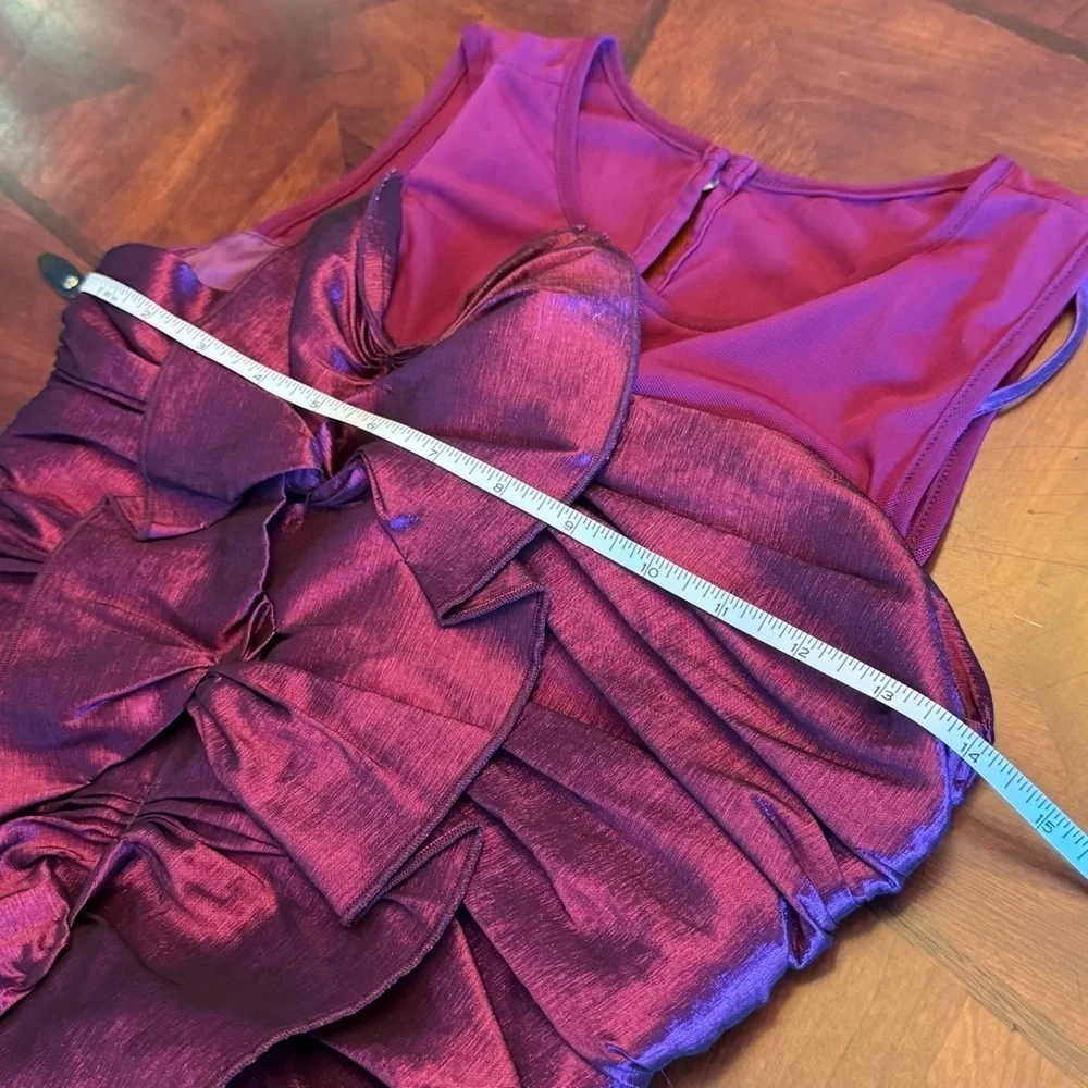 JESSICA McCLINTOCK “Girls Collection” Purple Formal Dress, girls’ size 10